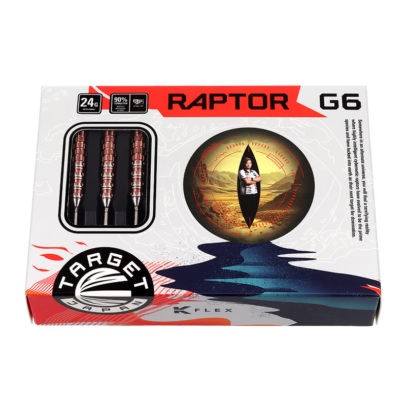 TARGET RAPTOR G6 ラプターG6 バレル 楽天市場】TARGET PRIME SERIES RAPTOR G6 90% 18G SOFT TIP 西谷 譲二