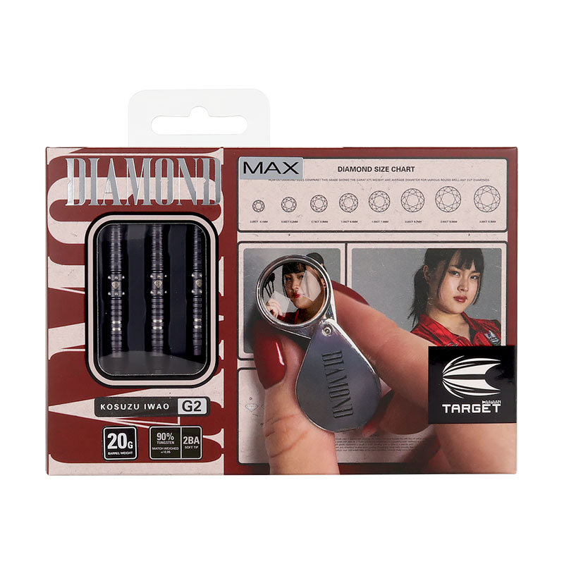 【ターゲット】 ダイヤモンド G2 MAX いわお小鈴モデル PRIME SERIES】DIAMOND G2 MAX 20g 2BA - KOSUZU IWAO