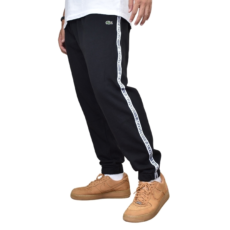 SALE】 大きいサイズ メンズ LACOSTE ラコステ LOGO STRIPE JOGGERS