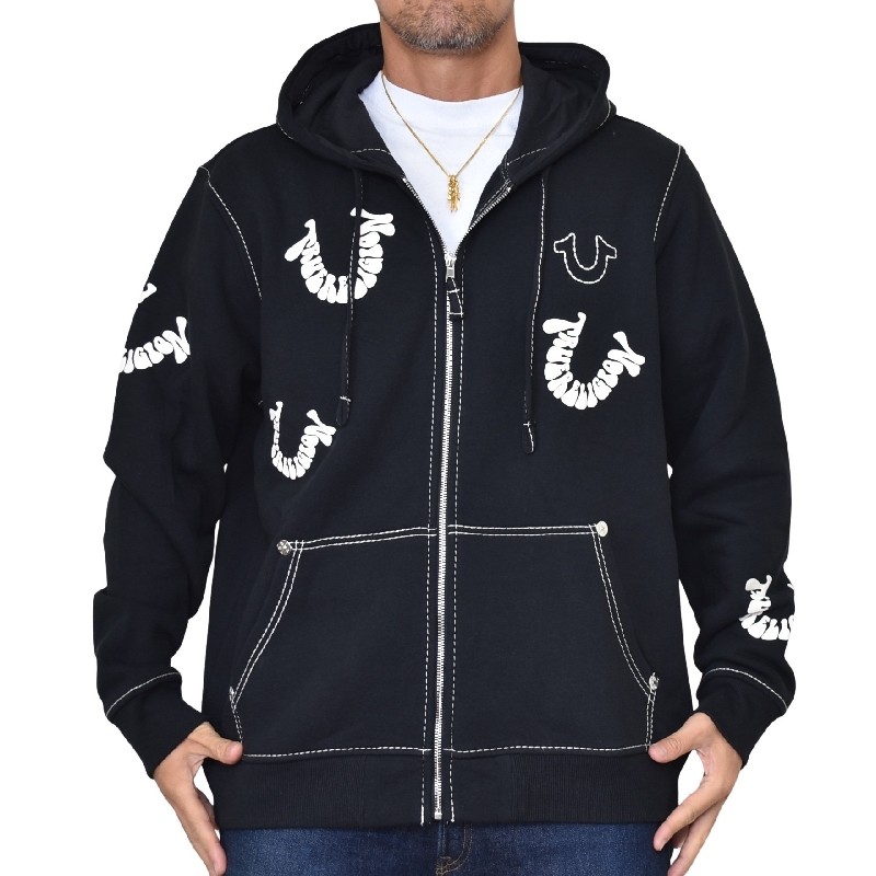 大きいサイズ メンズ TRUE RELIGION トゥルーレリジョン BIG T WARPED