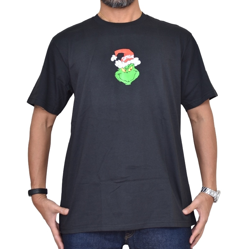 大きいサイズ メンズ Supreme シュプリーム Grinch Tee 半袖 Tシャツ L