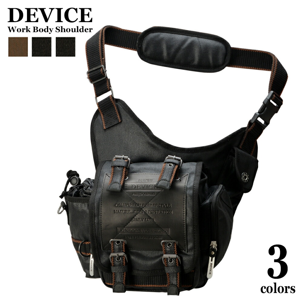 DEVICE Work ボディ ショルダーバッグ AHB17068DEV