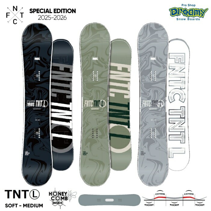 25-26 FNTC エフエヌティーシー TNT L LOWダブルキャンバー グランド