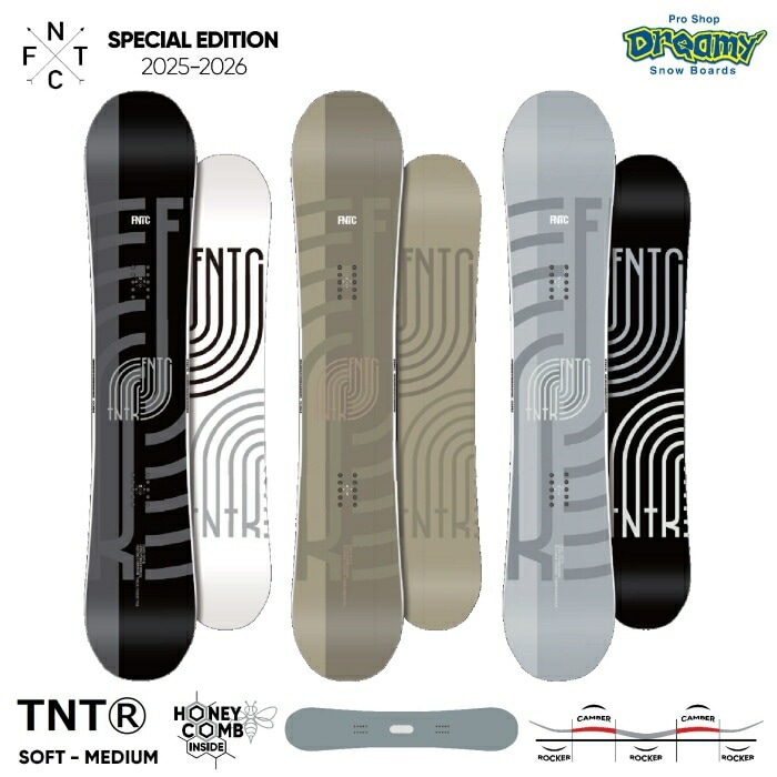 25-26 FNTC エフエヌティーシー TNT R ダブルキャンバー グランド