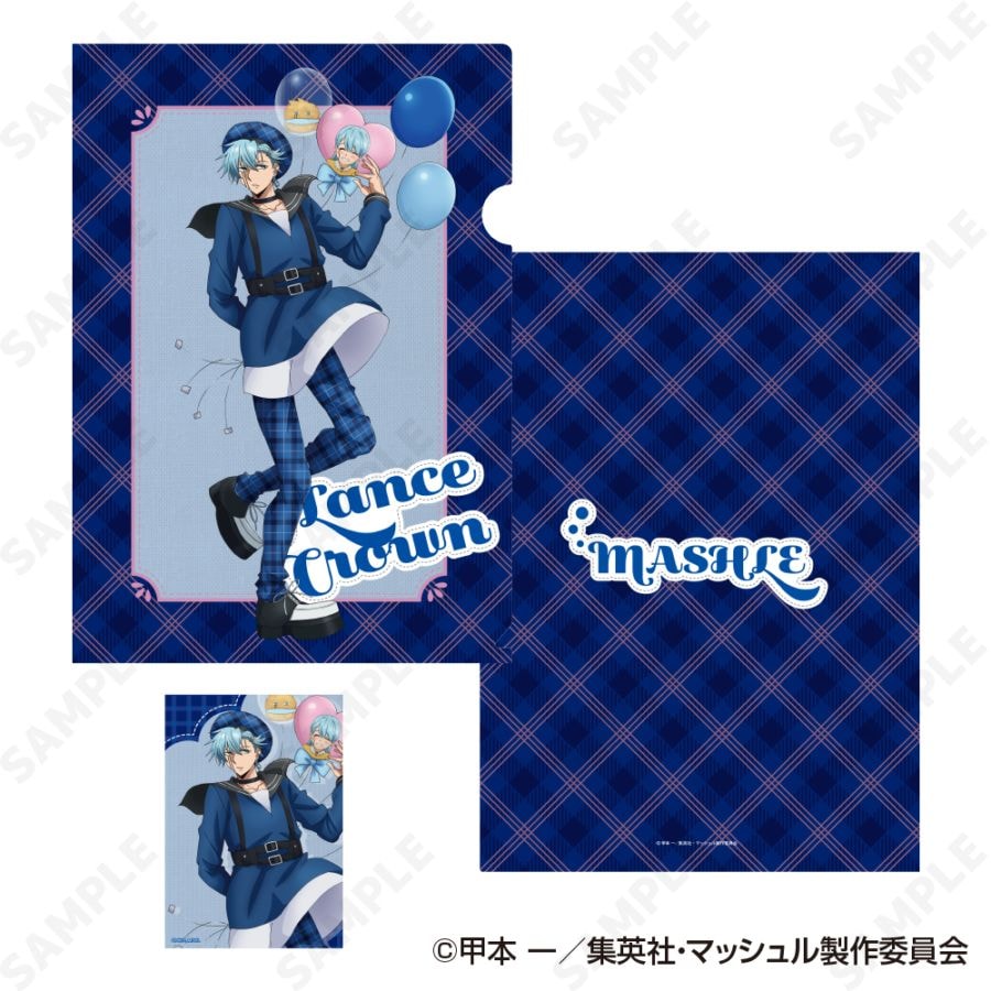 予約販売】マッシュル-MASHLE- クリアファイル＆ブロマイドセット 3