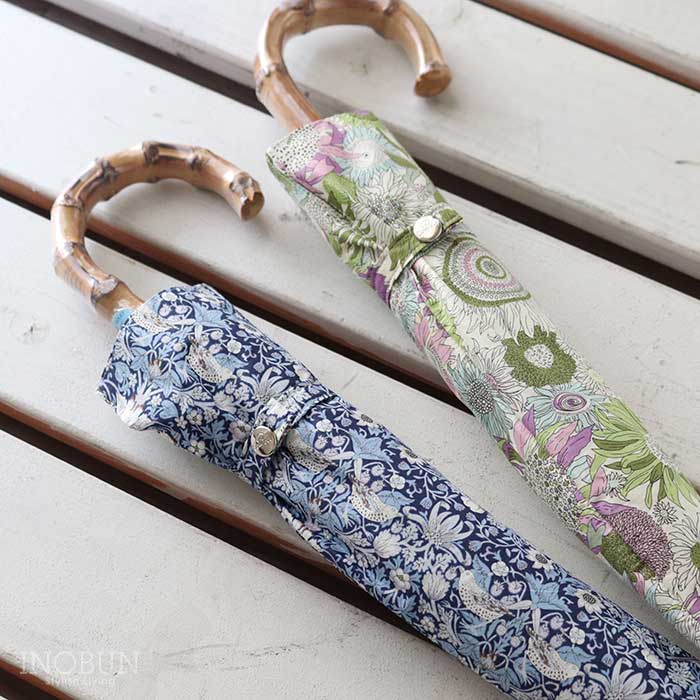 再入荷予定なし】Coupole リバティ 日傘 折りたたみ 2つ折り 8本骨