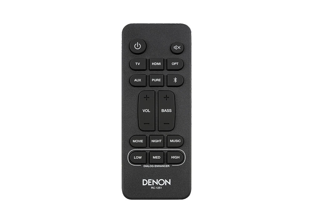 DENON - DHT-S217（DHTS217K）デュアルサブウーハー内蔵Dolby Atmos