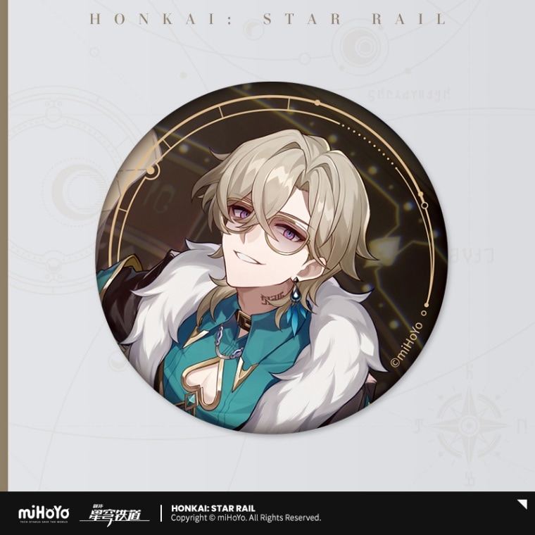 崩壊：スターレイル 群星邀約シリーズ 缶バッジ アベンチュリン 崩壊