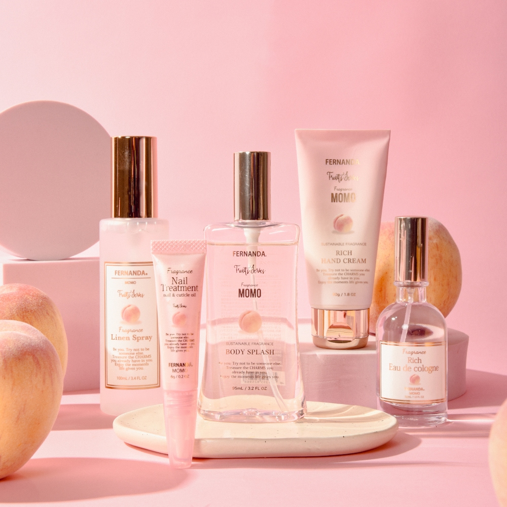 フレグランスリネンスプレー（モモ）/Fragrance Linen Spray (Momo
