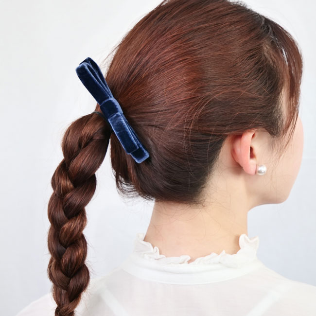 SMALL COUTURE BOW BARRETTE | フランスラックスオンラインショップ