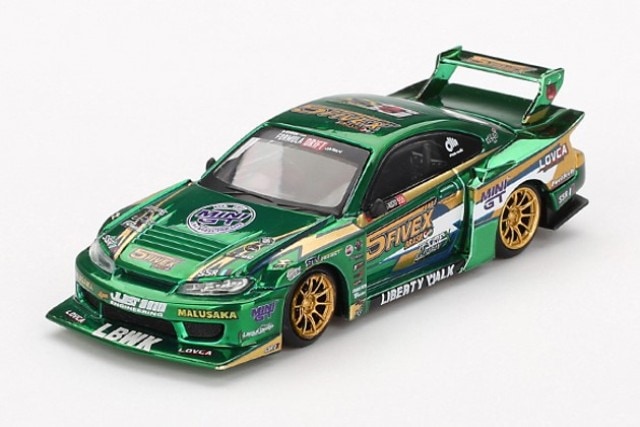 新品 MGT00858-BL TSM MINI-GT 1/64 日産 Nissan LB-Super Silhouette