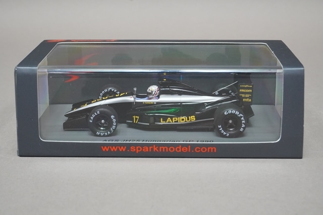 1/43 スパーク S7222 AGS JH25 ハンガリーGP 1990 #17 G.タルキーニ