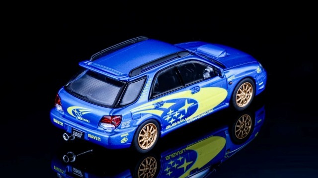 新品 furuya 1/64 スバル インプレッサ Subaru Impreza WRX STI