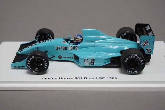 1/43 スパーク TR012 FORZA特注 レイトンハウス マーチ 881 ブラジルGP