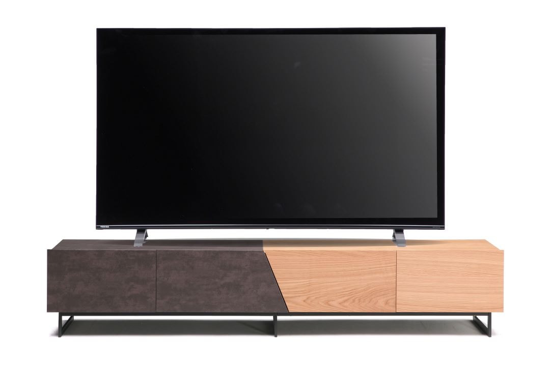TVボード スペル セラミック&突板 2トーンカラー 幅180・220cm
