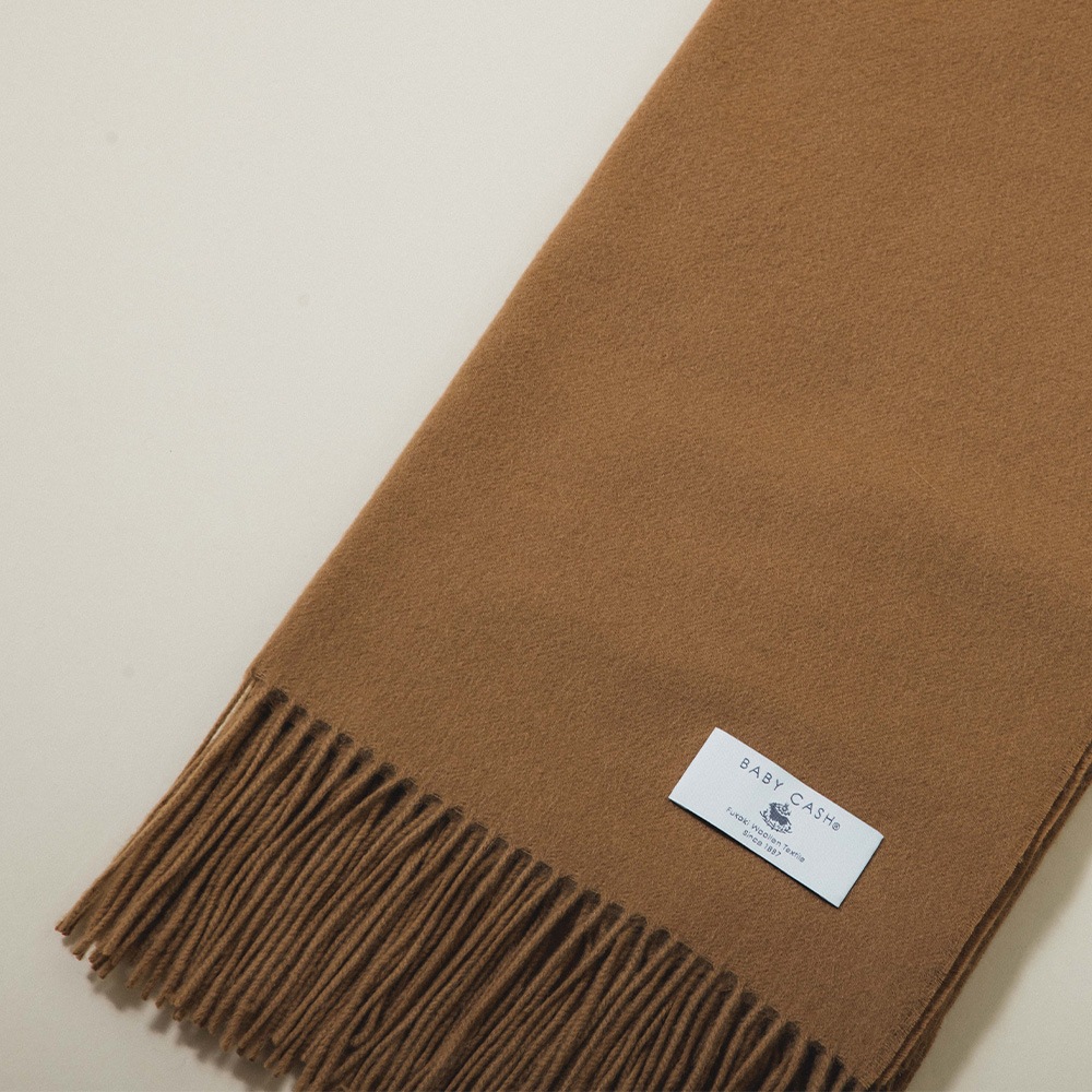ベビーキャッシュ100％ ロングマフラー | Muffler | FUKAKINET