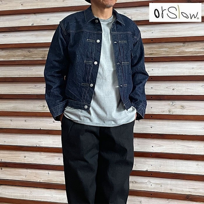 orslow ORSLOW オアスロウ デニムジャケット Gジャン 1'stタイプ 日本