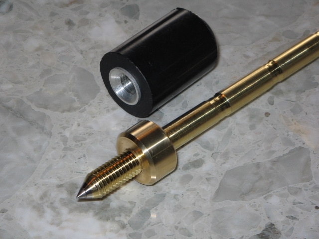 チェロのエンドピン　見附トリプルブリランテ10mm 50cm チェロエンドピン <BR>トリプル・ブリランテ <BR> 10ミリ <BR