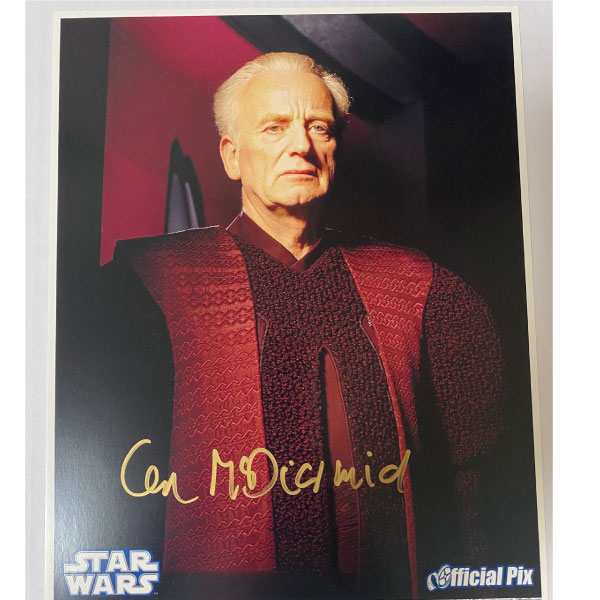 1/16迄出品 STARWARS イアン・マクダーミド レイ・パーク 直筆サイン