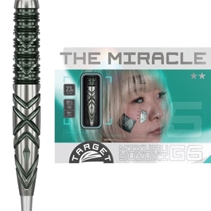 ターゲット ザ・ミラクル80 G3 2BA18g 鈴木未来選手 ダーツ バレル