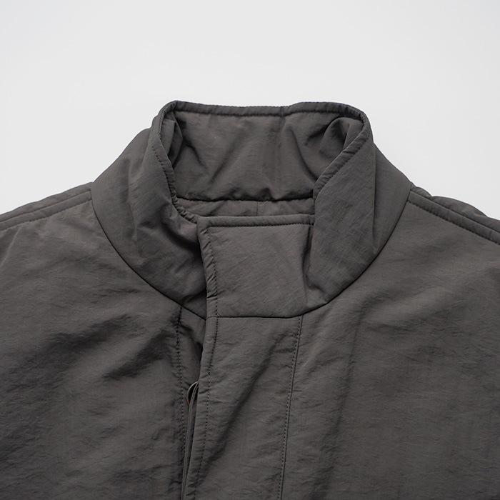 ata アタ coat 1. 中綿コート チャコールグレー 52110244 CLASKA