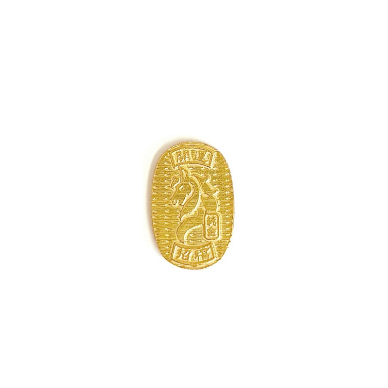 純金 K24 GOLD】 K24 純金 お守り 小判 午 馬 1181000150 | PURE GOLD