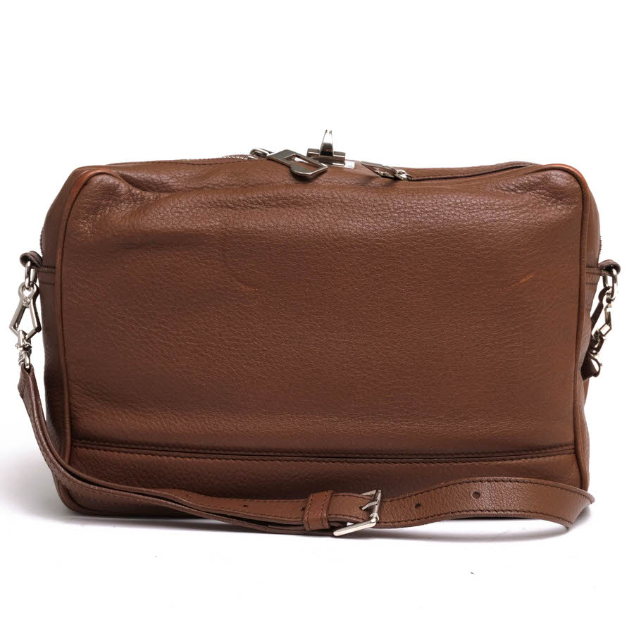 Max Mara / マックスマーラ 牛革 シボ革 シュリンクレザー 肩掛け ワン