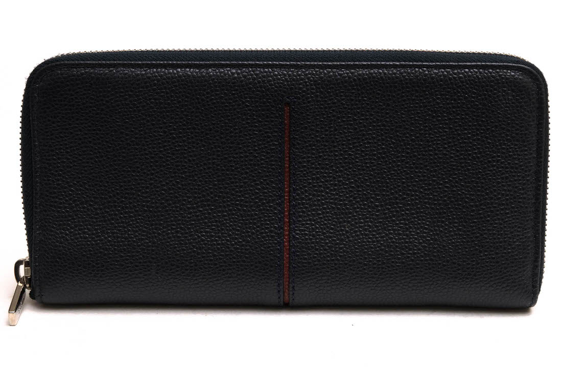 TOD'S / トッズ カーフスキン 牛革 小銭入れあり ラウンドジップ