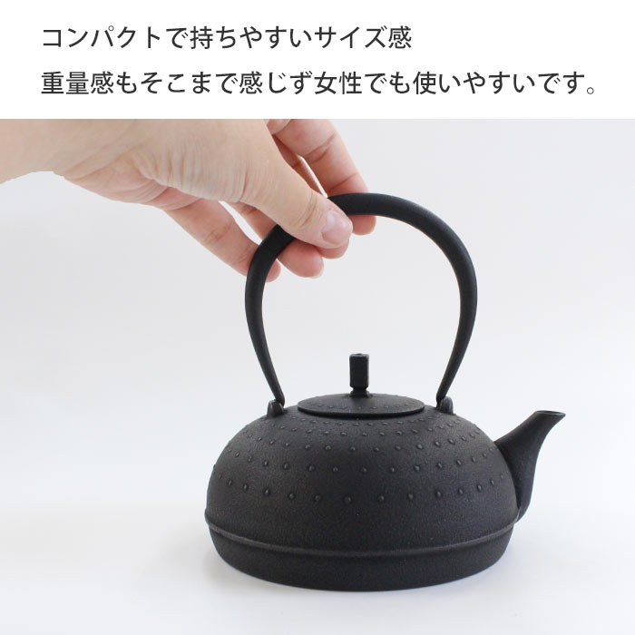 美品、供箱、取説付 三条特殊鋳工所造UNILLOY 鉄瓶1リットル 南部鉄瓶