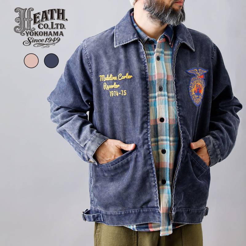 ffa FFA ffaジャケット アメカジ コーデュロイジャケット 赤 美品 4色展開】「Backers」FFA Jacket Type コーデュロイ BPAジャケット