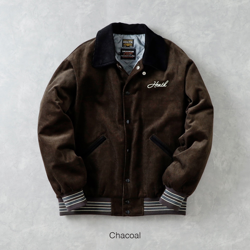 SKOOKUM LETTERMAN コーデュロイジャケット SKOOKUM】CORDUROY JACKET<br>別注 コーデュロイジャケット｜アメカジ