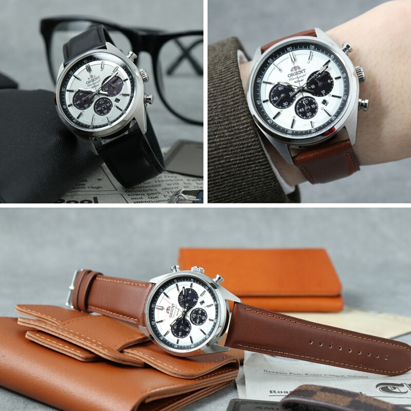 オリエント ORIENT 対応】MOD SCOTCH GUARD LEATHER STRAP スコッチ