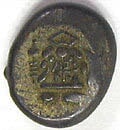 天保豆板銀 両面大黒 保字寶 11.4g | 明治以前の日本の古銭,丁銀