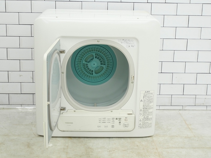 東芝製2022年式4.5kg中古衣類乾燥機 ED-458