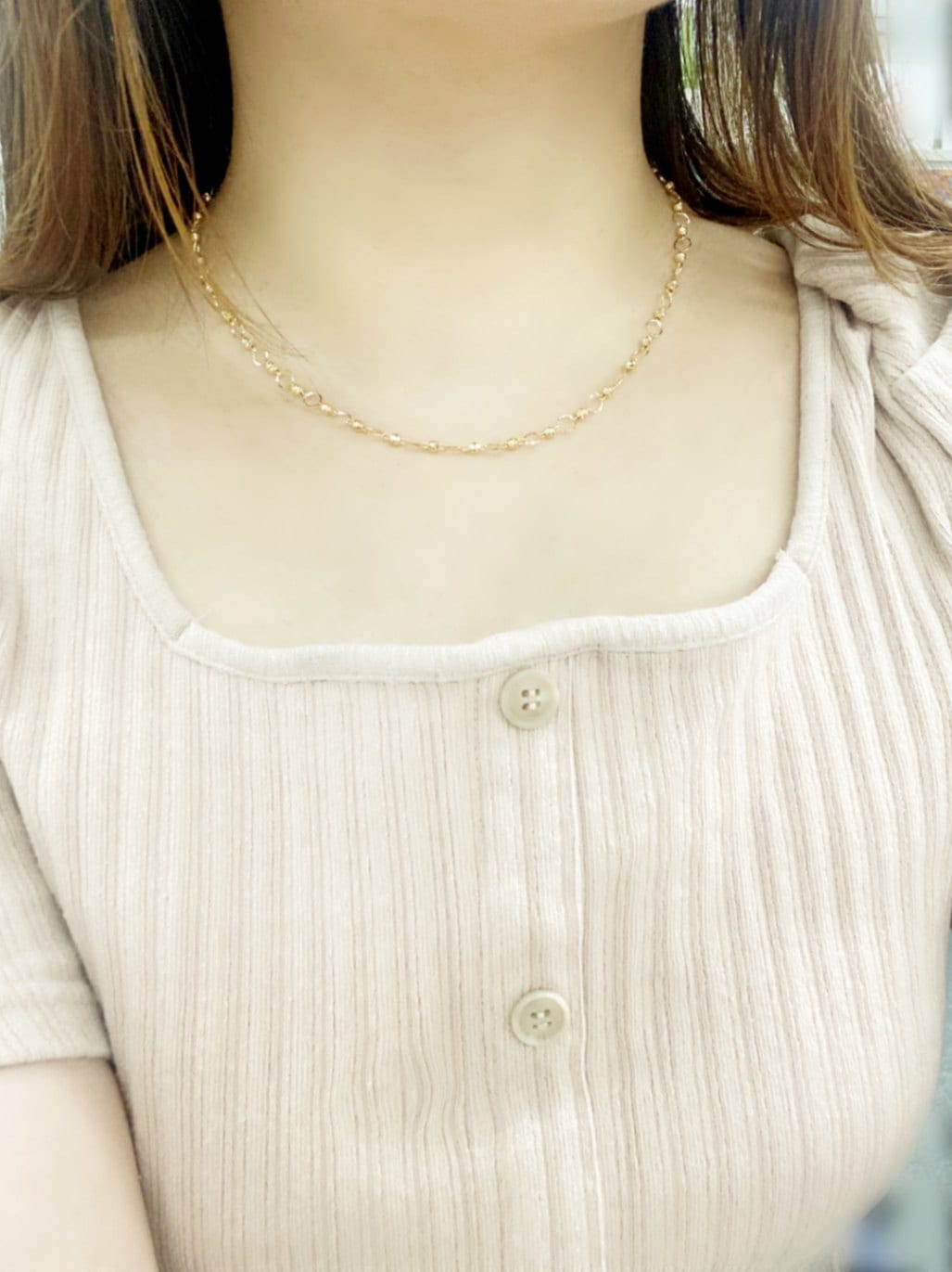 K18 デザインネックレス 50cm JA5919F | ネックレス,K18 | | 井嶋金銀