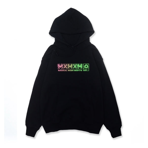 MAGICAL MOSH MISFITS】MxMxM GRADATION HOODIE pink マジカルモッシュ
