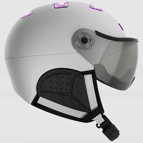 KASK カスク スキーヘルメット SHE00060 CHROME VISOR 263 White