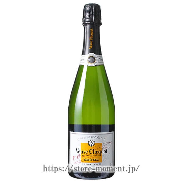 ヴーヴクリコ ドゥミセック ホワイトラベル 箱なし │ Veuve Clicquot