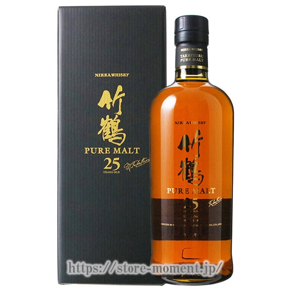 ニッカ 竹鶴 25年 木箱付 │ NIKKA TAKETSURU PURE MALT 25 YEARS OLD