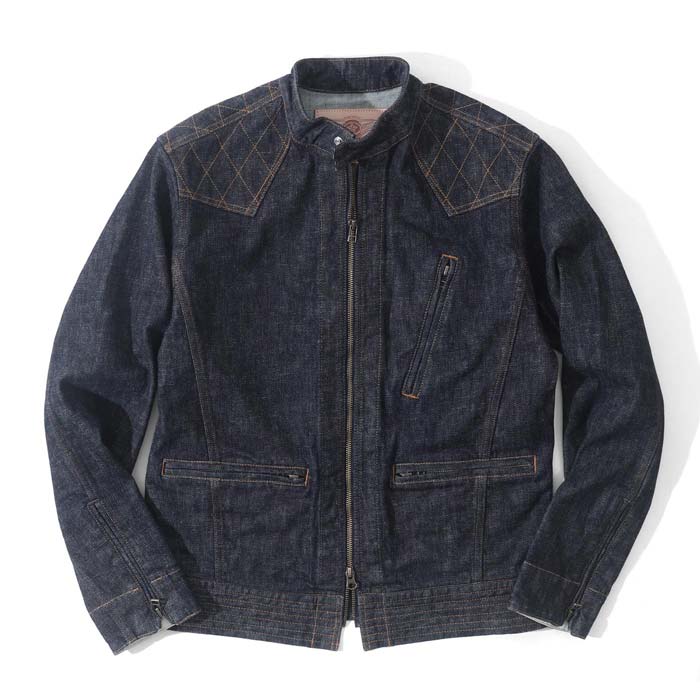 13oz Denim Stretch Single Riders Jacket / 13oz デニムストレッチ