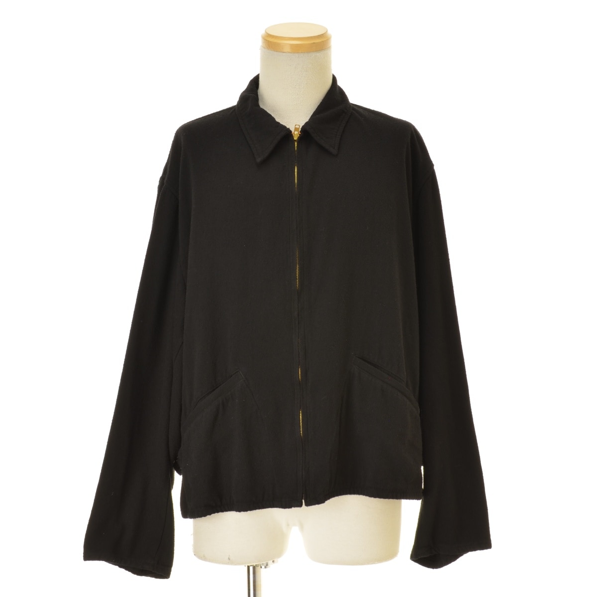 ブランド古着】COMOLI / コモリ 25SS B01-01003 シルクネップ ジップ
