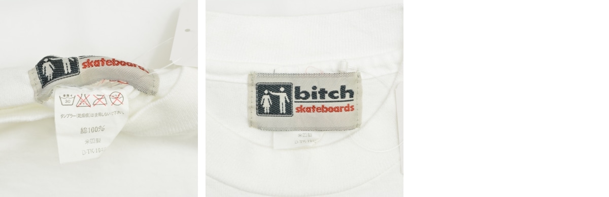 ブランド古着】bitch skateboards / ビッチ スケートボード 90s USA製