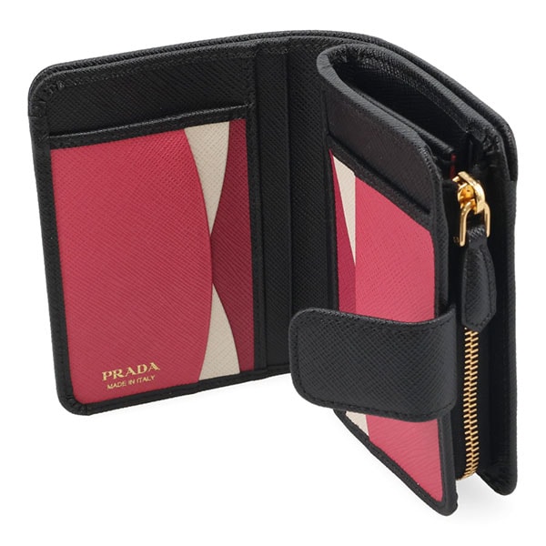 プラダ 財布 レディース PRADA サフィアーノマルチカラー 1ML018 ZLP