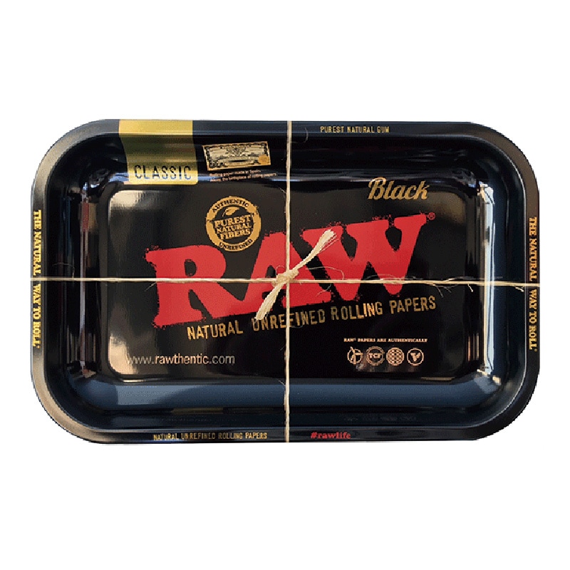 RAW（ロウ）・メタルトレー・ブラックゴールド・スモール｜世界の
