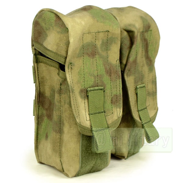 FLYYE Dual AK Magazine Pouches A-TACS FG (A-TACS森林ver