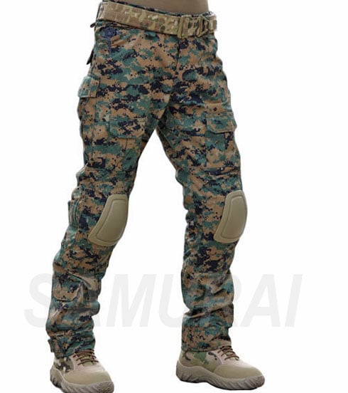 CRYE AC タイプ ニーパッド 内蔵 コンバット パンツ ピクセルグリーン
