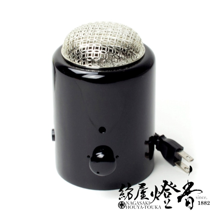 電子香炉/香道具『気品漂う【電気香炉・麗こだち/黒色-URARAKODACHI