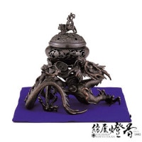 香炉/香器『高岡銅器【新特大花鳥/徳色香炉】銅製』竹中銅器 | 取扱い