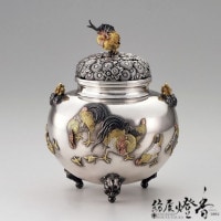 香炉/香器『高岡銅器【金鶏鳥香炉】銅製/津雪作』竹中銅器 | 取扱い
