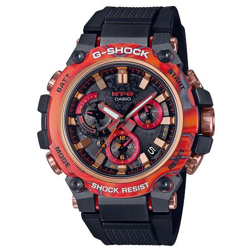 CASIO G-SHOCK 電波ソーラー腕時計 MTG-B3000FR-1AJR 40th Anniversary